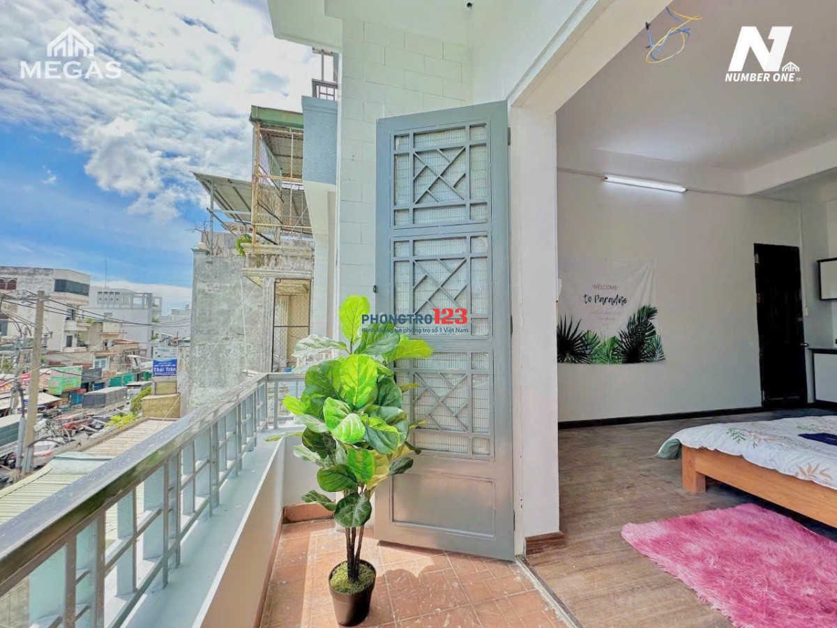 Cho Thuê Phòng Bình Thạnh giá sinh viên, có ban công, gần Ngoại Thương 2, Hutech, GTVT, UEF