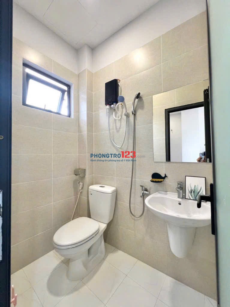 CHO THUÊ CĂN STUDIO BAN CÔNG MỚI NGAY HỌC VIỆN HÀNG KHÔNG