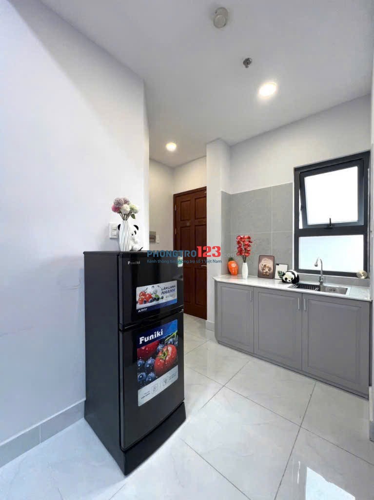 CHO THUÊ CĂN STUDIO BAN CÔNG MỚI NGAY HỌC VIỆN HÀNG KHÔNG