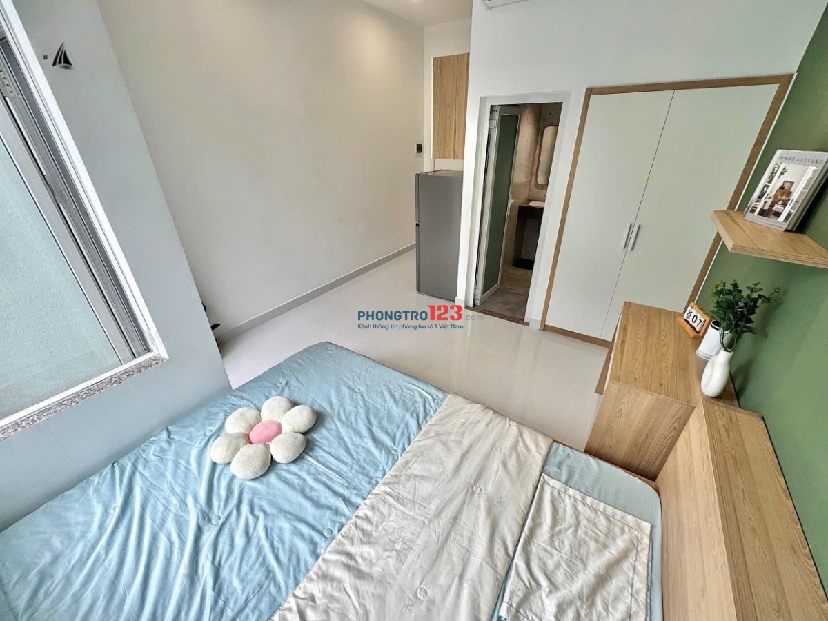 CHO THUÊ CĂN STUDIO FULL NT MỚI GẦN NGAY HỌC VIỆN HÀNG KHÔNG SIU XINHH