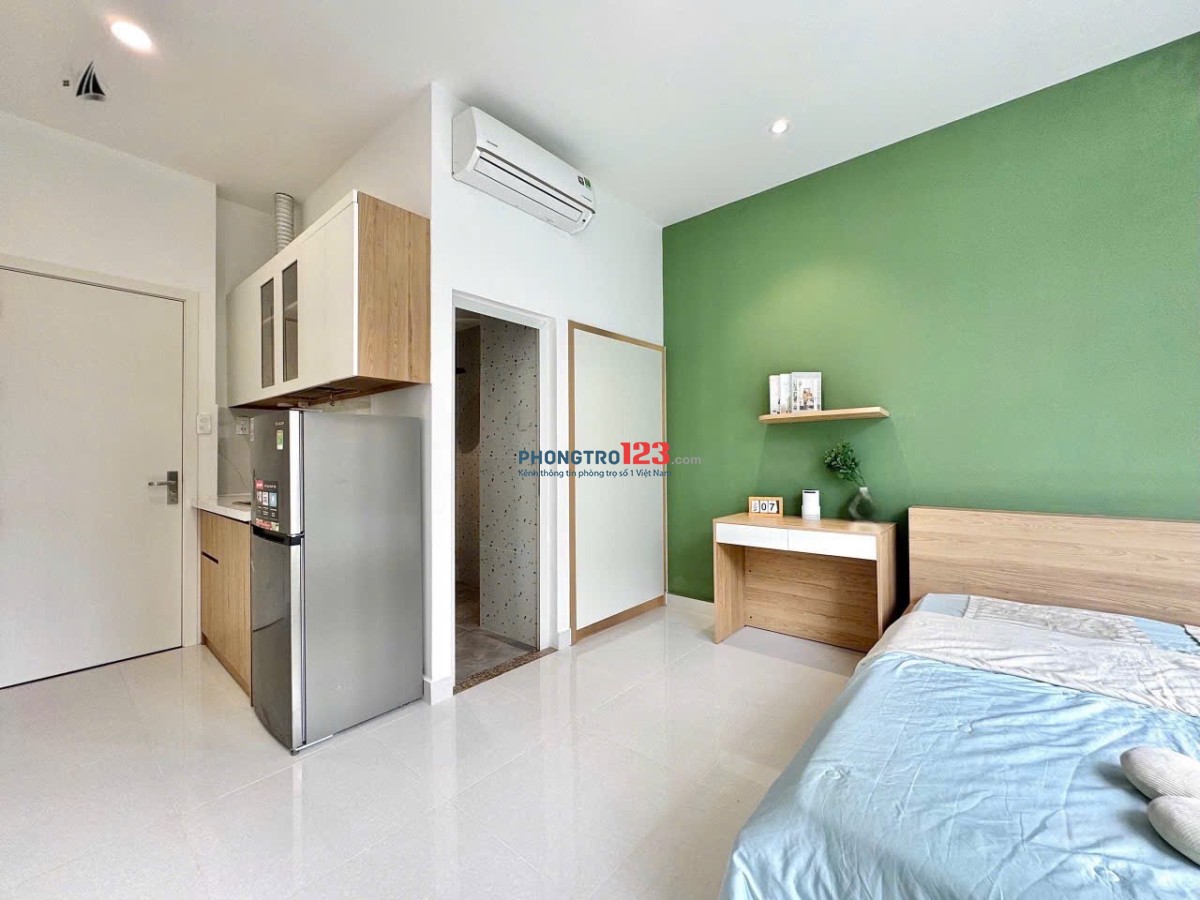 CHO THUÊ CĂN STUDIO FULL NT MỚI GẦN NGAY HỌC VIỆN HÀNG KHÔNG SIU XINHH