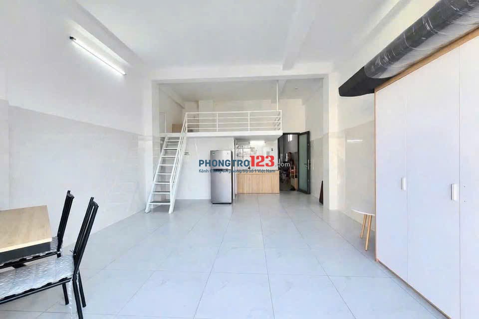CHO THUÊ PHÒNG SẴN NỘI THẤT - RỘNG 35M2 GÁC CAO NGAY CUỐI LÊ ĐỨC THỌ - CHỢ CẦU - LÊ VĂN KHƯƠNG