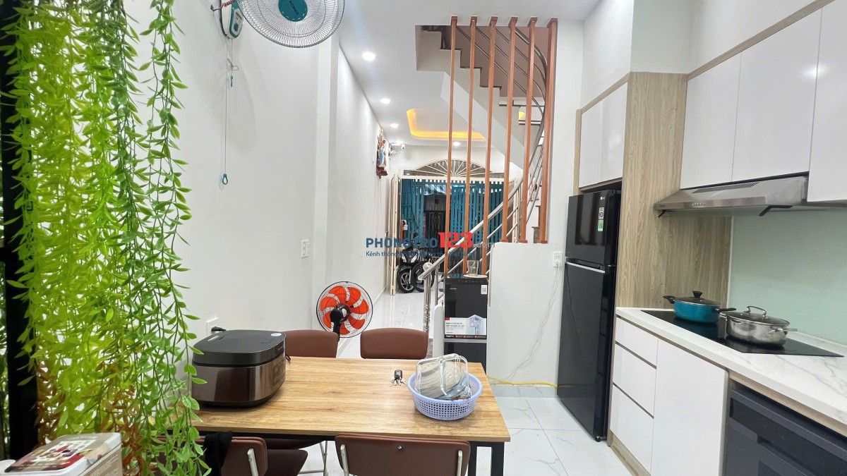 CHO THUÊ NHÀ NGUYÊN CĂN FULL NỘI THẤT – DỌN VÀO Ở NGAY | QUẬN 8