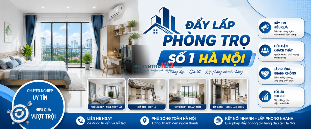 CHỦ NHÀ ĐANG TRỐNG PHÒNG? KHÔNG RA KHÁCH? ĐỂ CHÚNG TÔI LO!