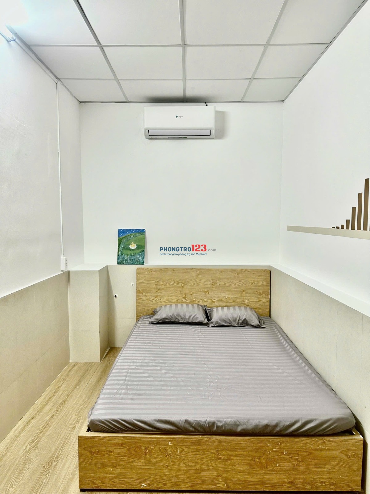 Cho thuê căn hộ 1PN 1PK Lý Thường Kiệt Q10 – Thang máy, khóa vân tay, full nội thất
