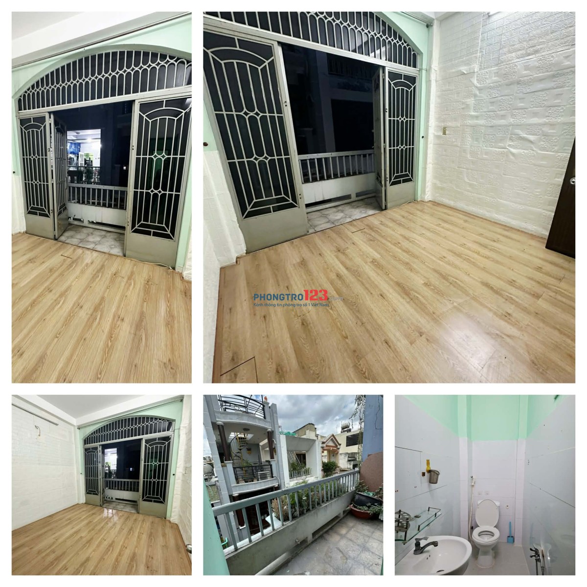 Cho Thuê Phòng Q3, rộng rãi.mới keng.cửa sổ ban công 3tr150