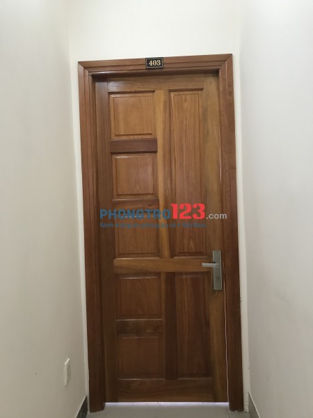 Cho thuê căn hộ mini 35m2, đầy đủ tiện nghi, có ban công và cửa sổ, an ninh yên tĩnh, giá 5 triệu
