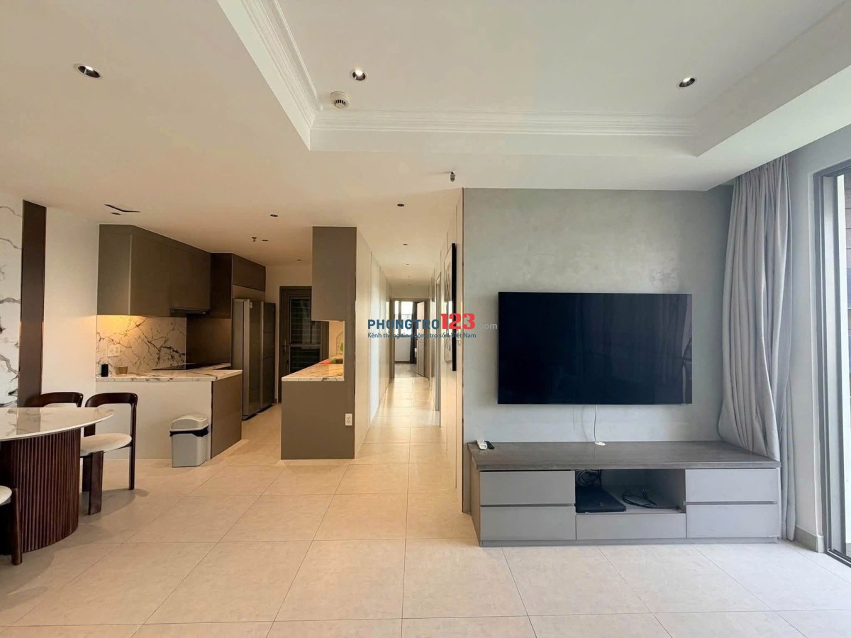 Cho thuê C/c Mỹ Vinh 3PN,115m2, Nội thất cao cấp full, giá 22 tr/th, nhà y hình.