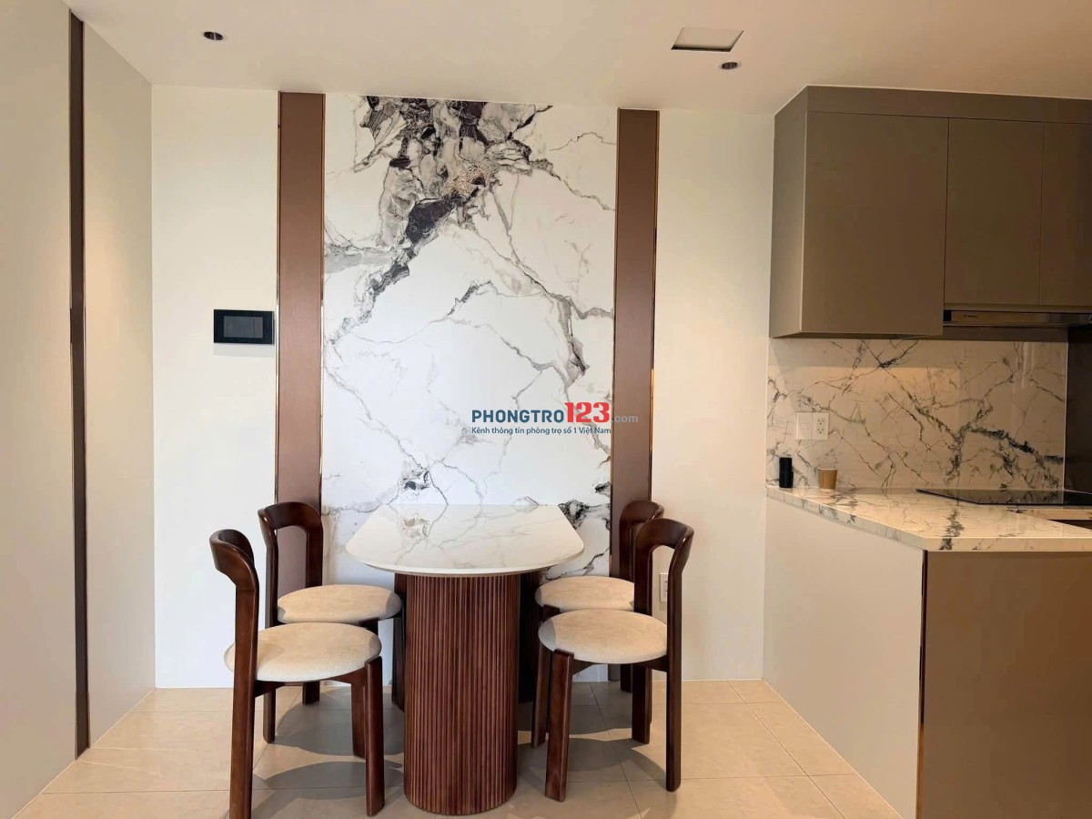 Cho thuê C/c Mỹ Vinh 3PN,115m2, Nội thất cao cấp full, giá 22 tr/th, nhà y hình.