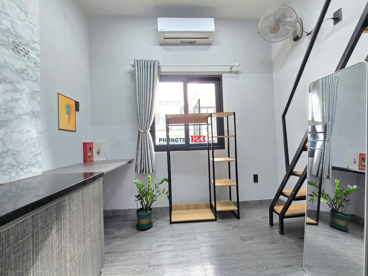  CHO THUÊ PHÒNG FULL NỘI THẤT CÓ GÁC, CỬA SỔ LỚN – NGUYỄN THƯỢNG HIỀN, BÌNH THẠNH GẦN UEF HUTECH
