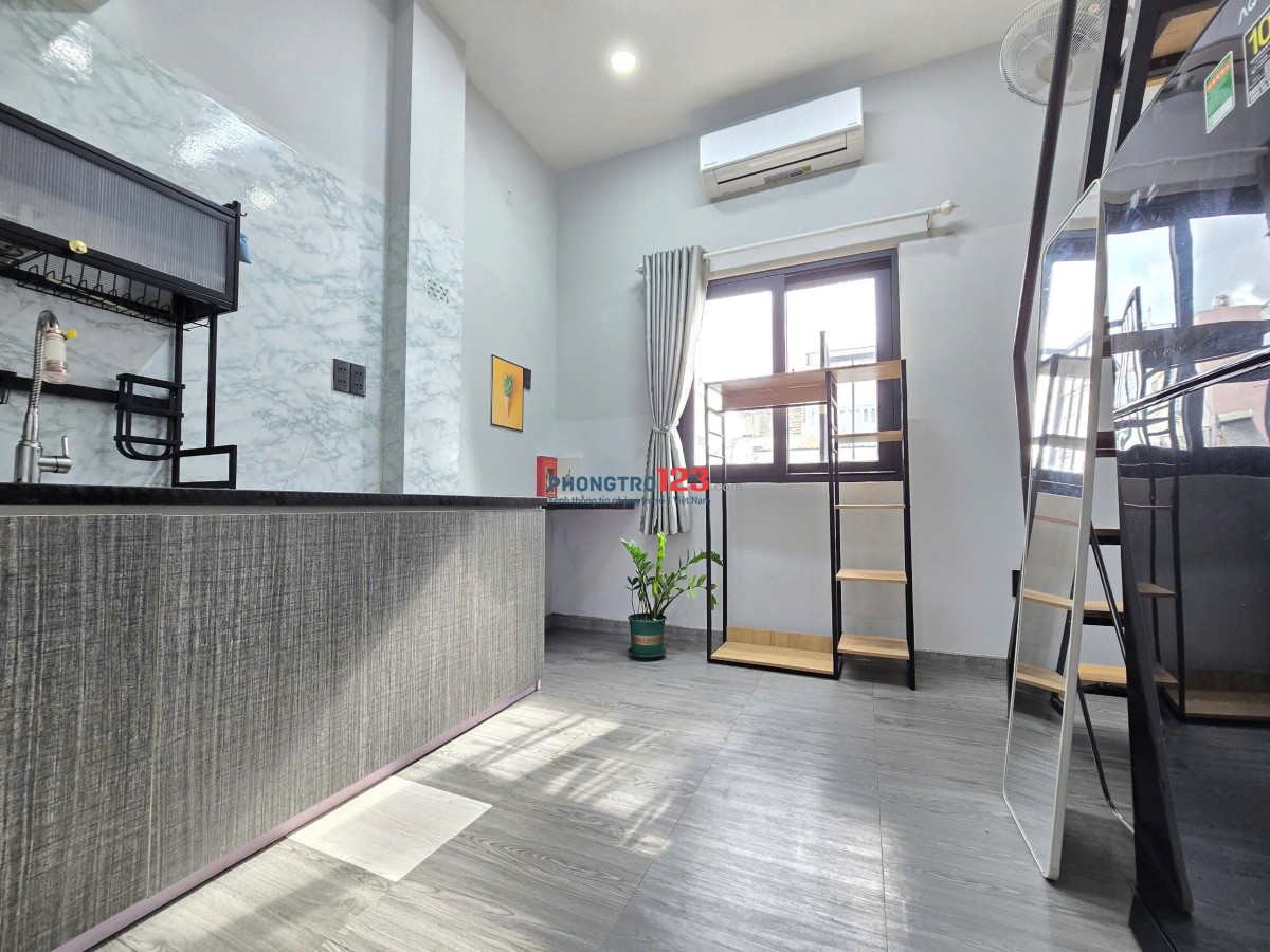  CHO THUÊ PHÒNG FULL NỘI THẤT CÓ GÁC, CỬA SỔ LỚN – NGUYỄN THƯỢNG HIỀN, BÌNH THẠNH GẦN UEF HUTECH