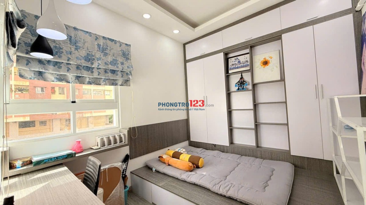 Chung cư Saigontower, Thoại Ngọc HẦu, TP: 3p ngủ, full NT, 90m2, 9,5tr/th