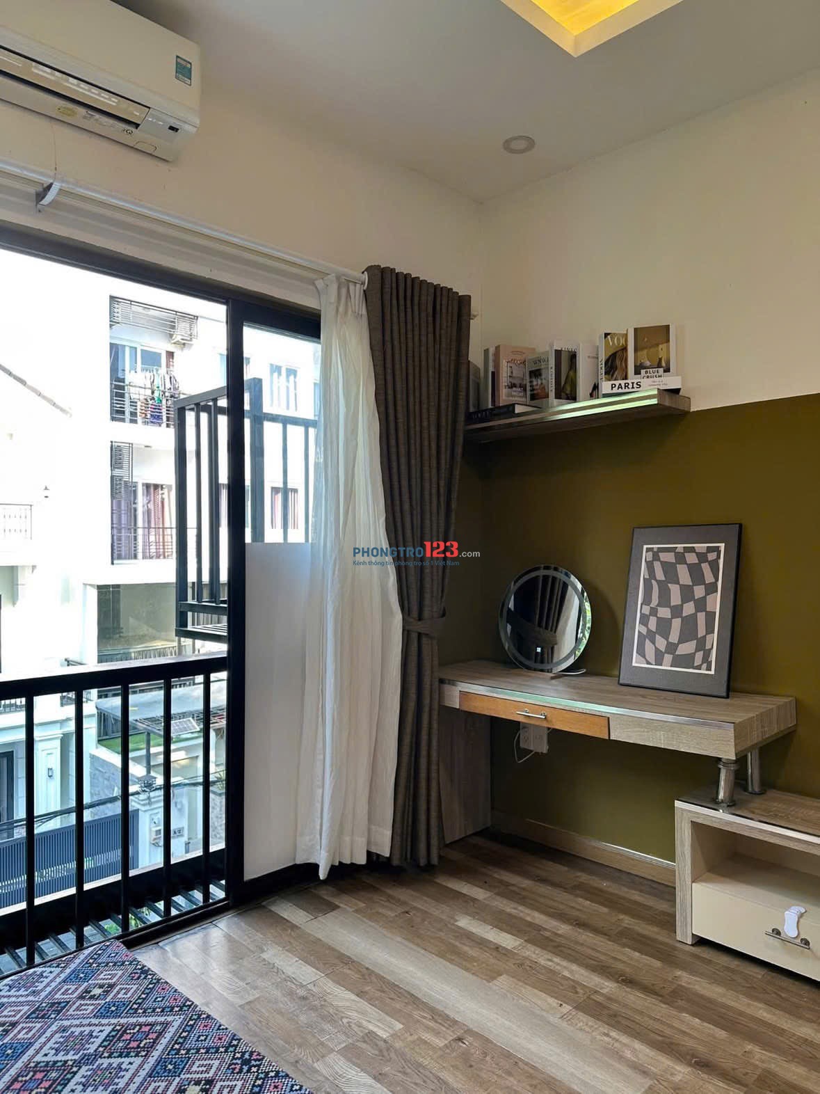 CHO THUÊ CĂN HỘ 1PN – MÁY GIẶT RIÊNG – THANG MÁYTRƯƠNG ĐỊNH, QUẬN 3
