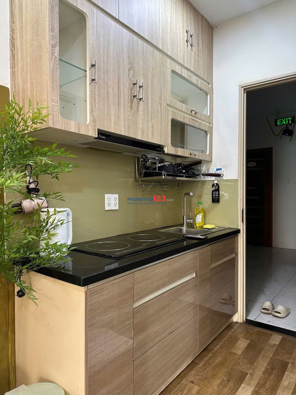 CHO THUÊ CĂN HỘ 1PN – MÁY GIẶT RIÊNG – THANG MÁYTRƯƠNG ĐỊNH, QUẬN 3