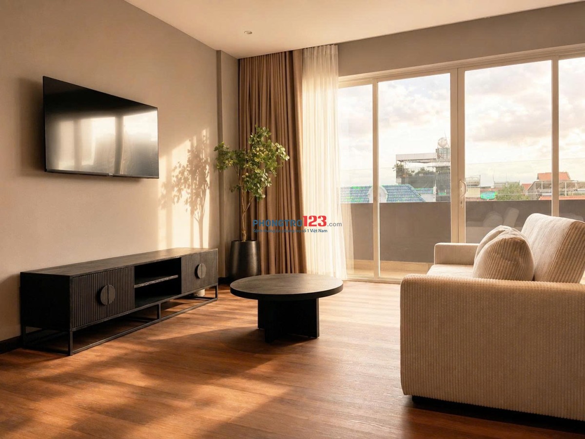 CHO THUÊ CĂN HỘ 1PN CÓ BAN CÔNG FULL NỘI THẤT HAI BÀ TRƯNG QUẬN 3 GẦN TRUNG TÂM