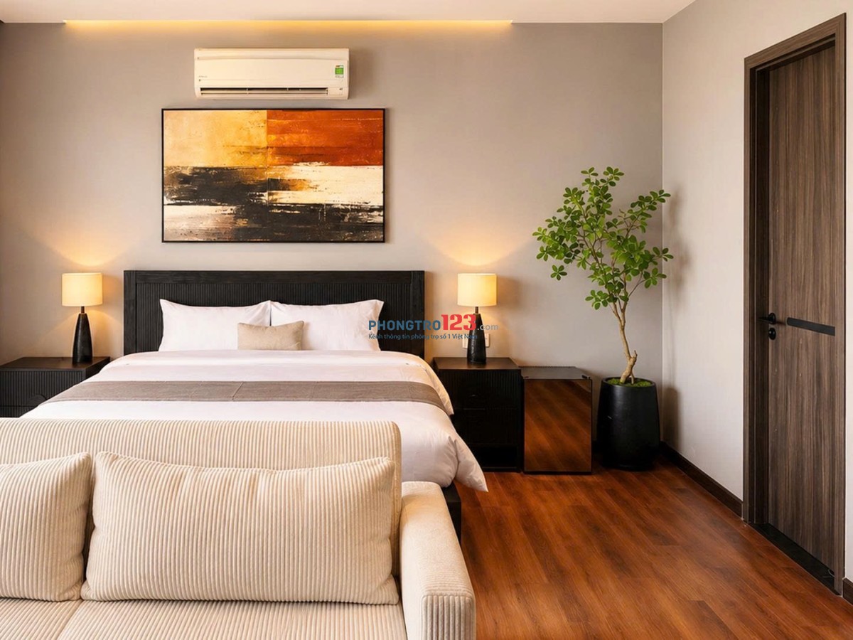 CHO THUÊ CĂN HỘ 1PN CÓ BAN CÔNG FULL NỘI THẤT HAI BÀ TRƯNG QUẬN 3 GẦN TRUNG TÂM