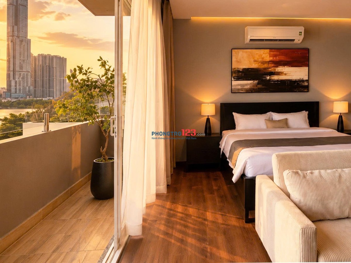 CHO THUÊ CĂN HỘ 1PN CÓ BAN CÔNG FULL NỘI THẤT HAI BÀ TRƯNG QUẬN 3 GẦN TRUNG TÂM