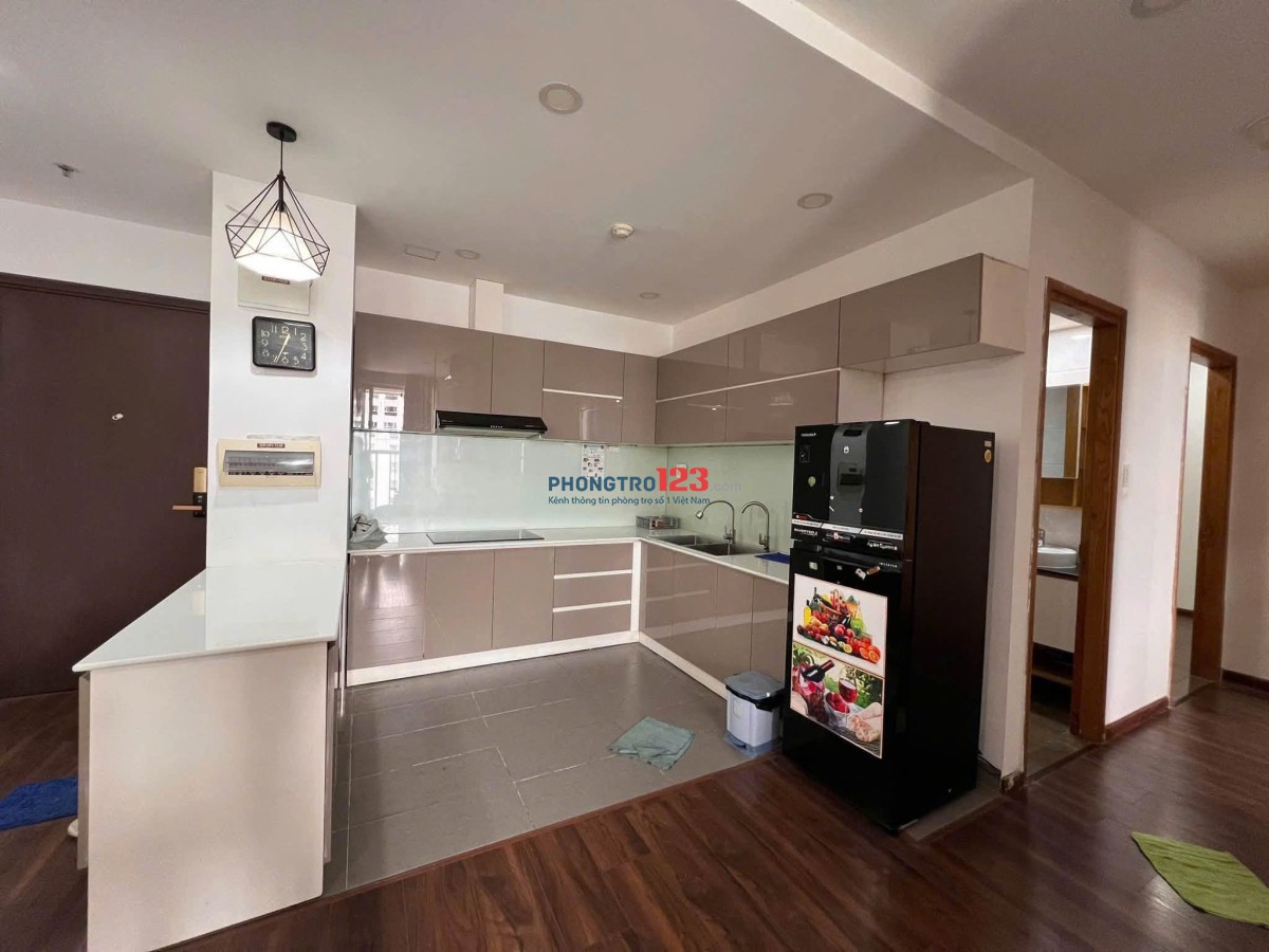 Chung cư Central Plaza 2PN 77m2 Full nội thất, Đ.Phạm Văn Hai Giá 14tr/th