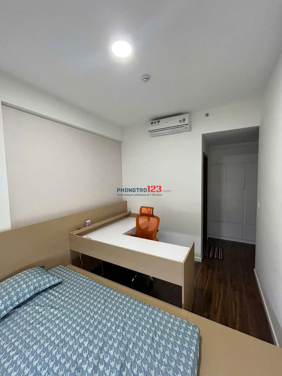 Chung cư Saigonres, Nguyễn Xí, BT: 2p ngủ, 65m2, 2p ngủ, full NT, 13tr5