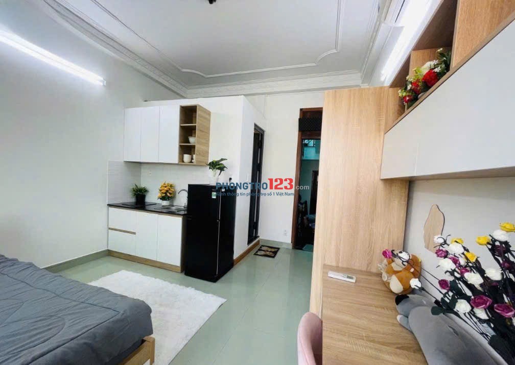CHO THUÊ STUDIO BAN CÔNG VIEW THOÁNG – CMT8, QUẬN 10Full nội thất • Nhà mới • Ở ngay