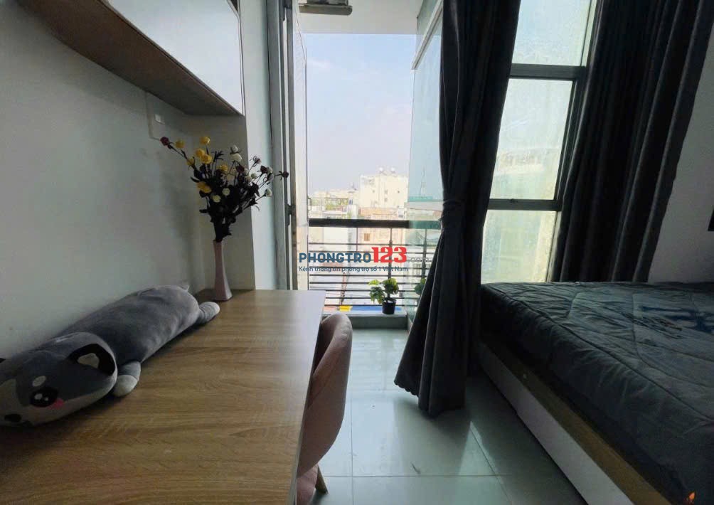 CHO THUÊ STUDIO BAN CÔNG VIEW THOÁNG – CMT8, QUẬN 10Full nội thất • Nhà mới • Ở ngay