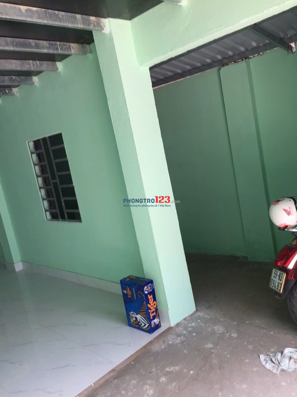 Nhà cho thuê nguyên căn. Dt 4m*10m, gác suốt