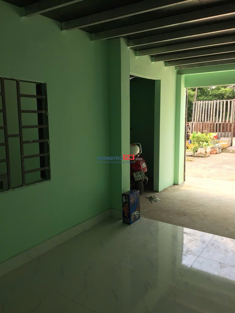 Nhà cho thuê nguyên căn. Dt 4m*10m, gác suốt