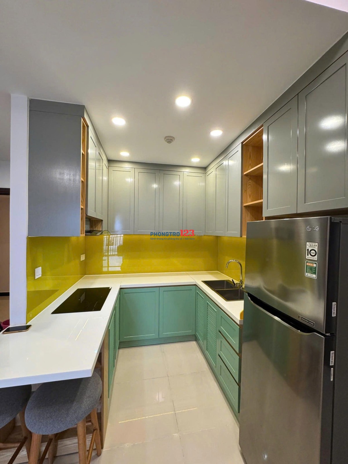Chung Cư IDICO tân phú 2PN, full nội thất mới, giá thuê 11 tr/th nhận nhà liền.