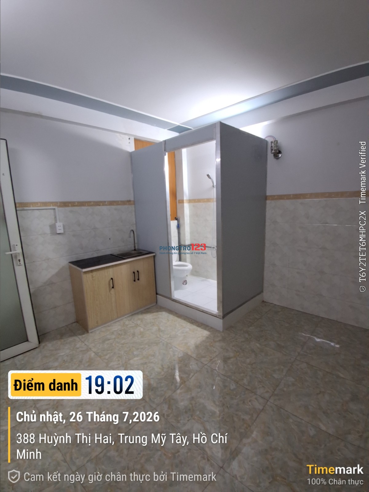  PHÒNG TRỌ GIÁ CHỈ 2 TRIỆU/THÁNG – HUỲNH THỊ HAI, QUẬN 12 Đường HUỲNH THỊ HAI, P. Trung Mỹ Tây