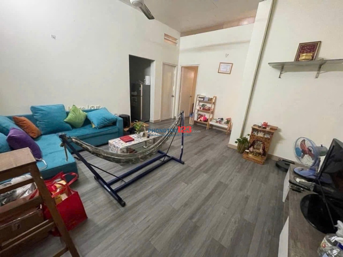Chung cư Trần Huy Liệu, PN: 1p ngủ, 50m2, máy lạnh, 5,5triệu