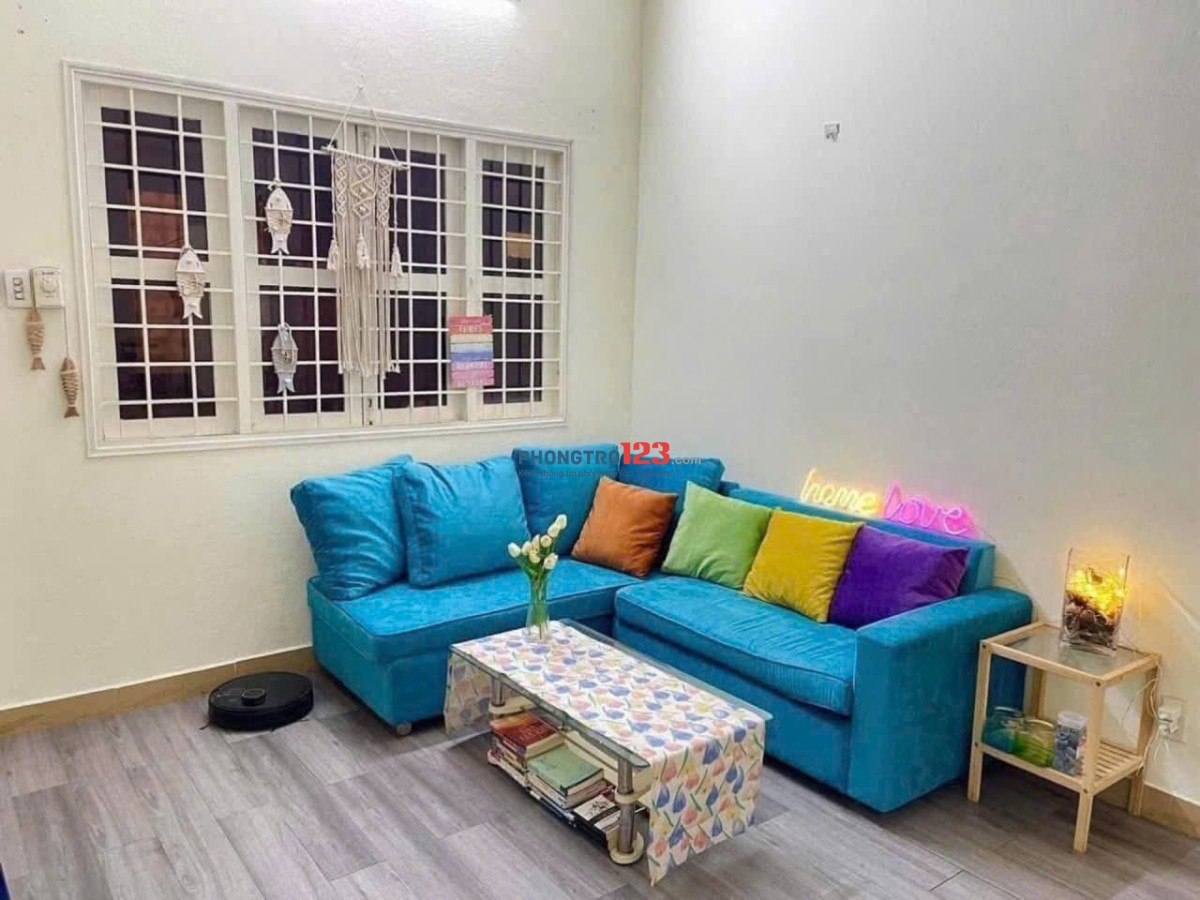 Chung cư Trần Huy Liệu, PN: 1p ngủ, 50m2, máy lạnh, 5,5triệu