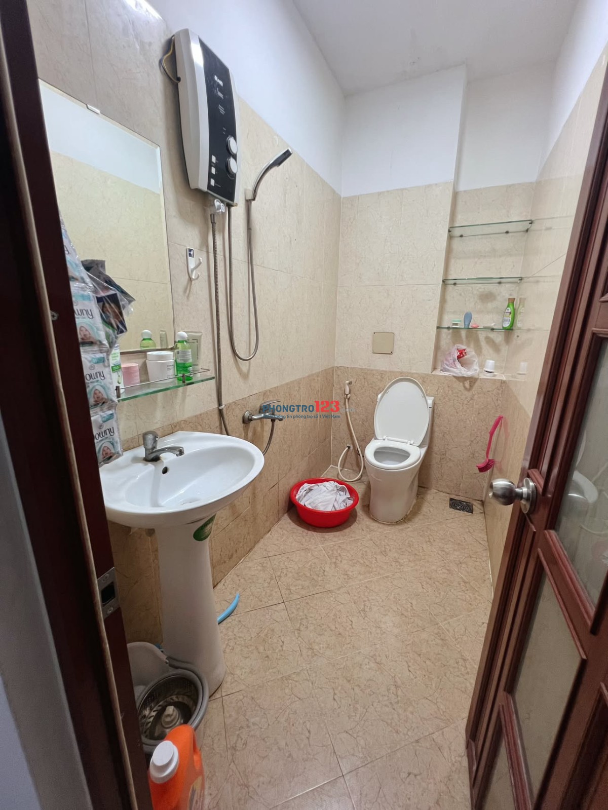 Pass trọ Địa chỉ 169 Nguyễn Tư Giản,Gò Vấp,HCM. Nội thất đầy đủ . Có thể dọn ở vào tháng 8