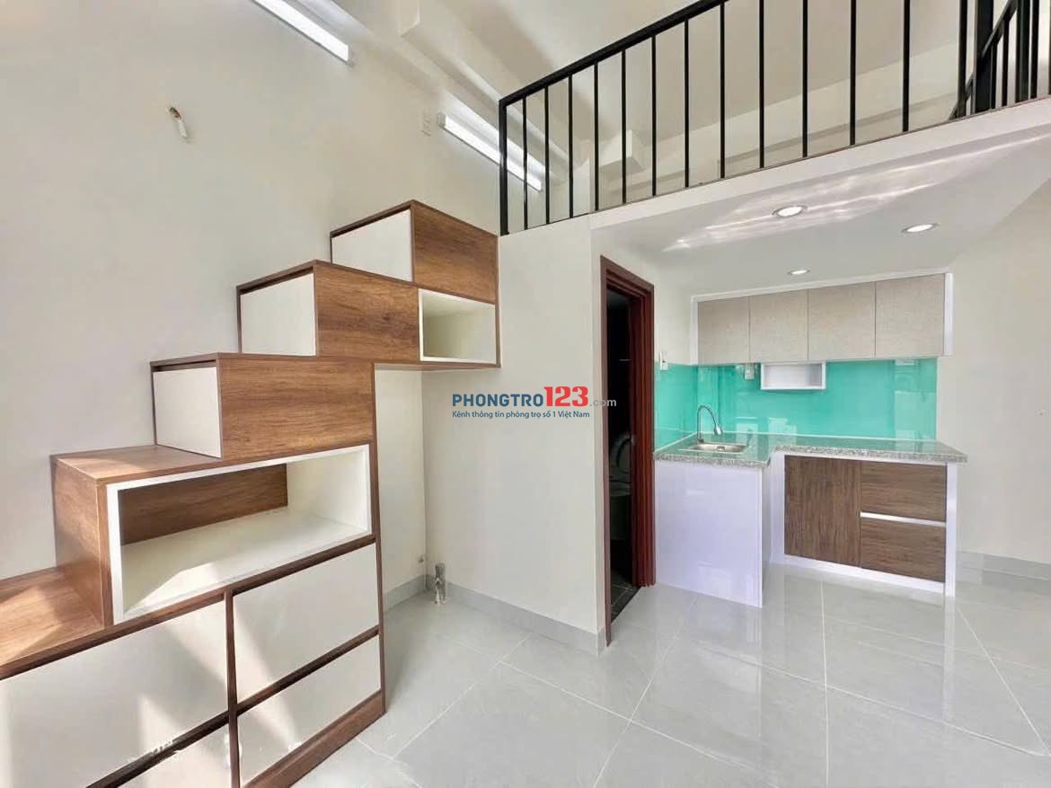 CHO THUÊ PHÒNG CÓ GÁC 35M2 - QUẬN 10, P. DIÊN HỒNG | GẦN ĐH BÁCH KHOA | FULL NỘI THẤT