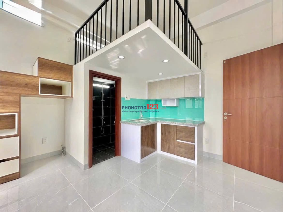 CHO THUÊ PHÒNG CÓ GÁC 35M2 - QUẬN 10, P. DIÊN HỒNG | GẦN ĐH BÁCH KHOA | FULL NỘI THẤT