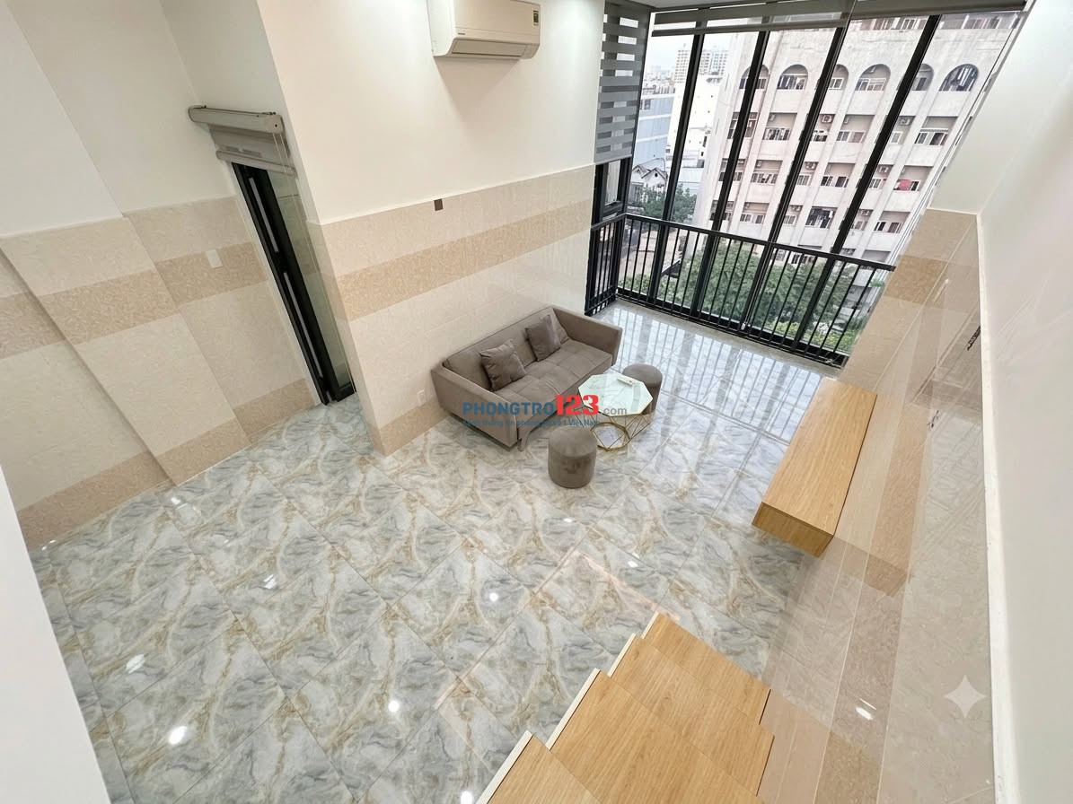 STUDIO MỚI - Cửa sổ trời - Full nội thất