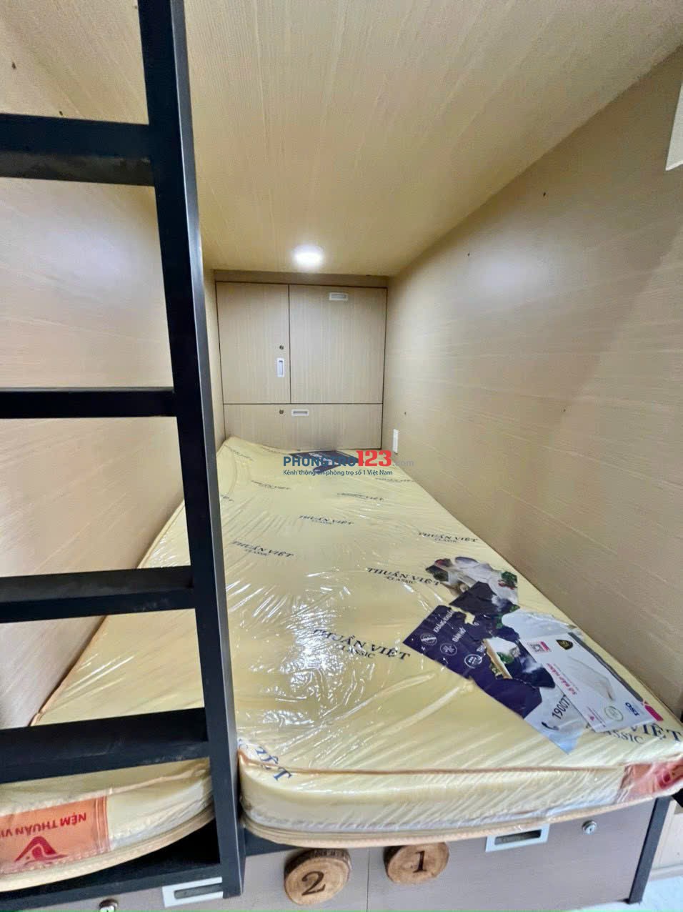 Sleepbox Trần Quí Cáp Bình Thạnh Giá Chỉ 1,8 Triệu/Box