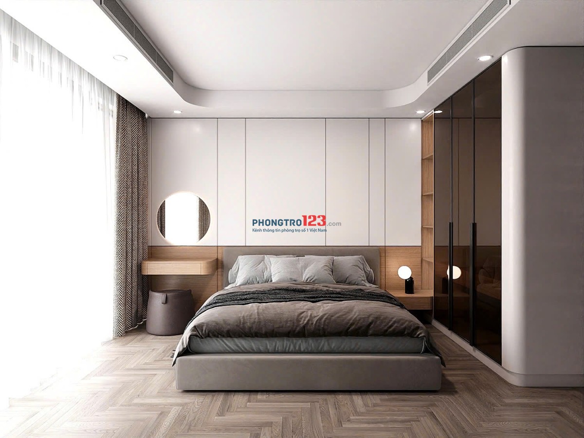 Cho thuê căn hộ diện tích 100 2 ngủ mới đầy đủ nội thất