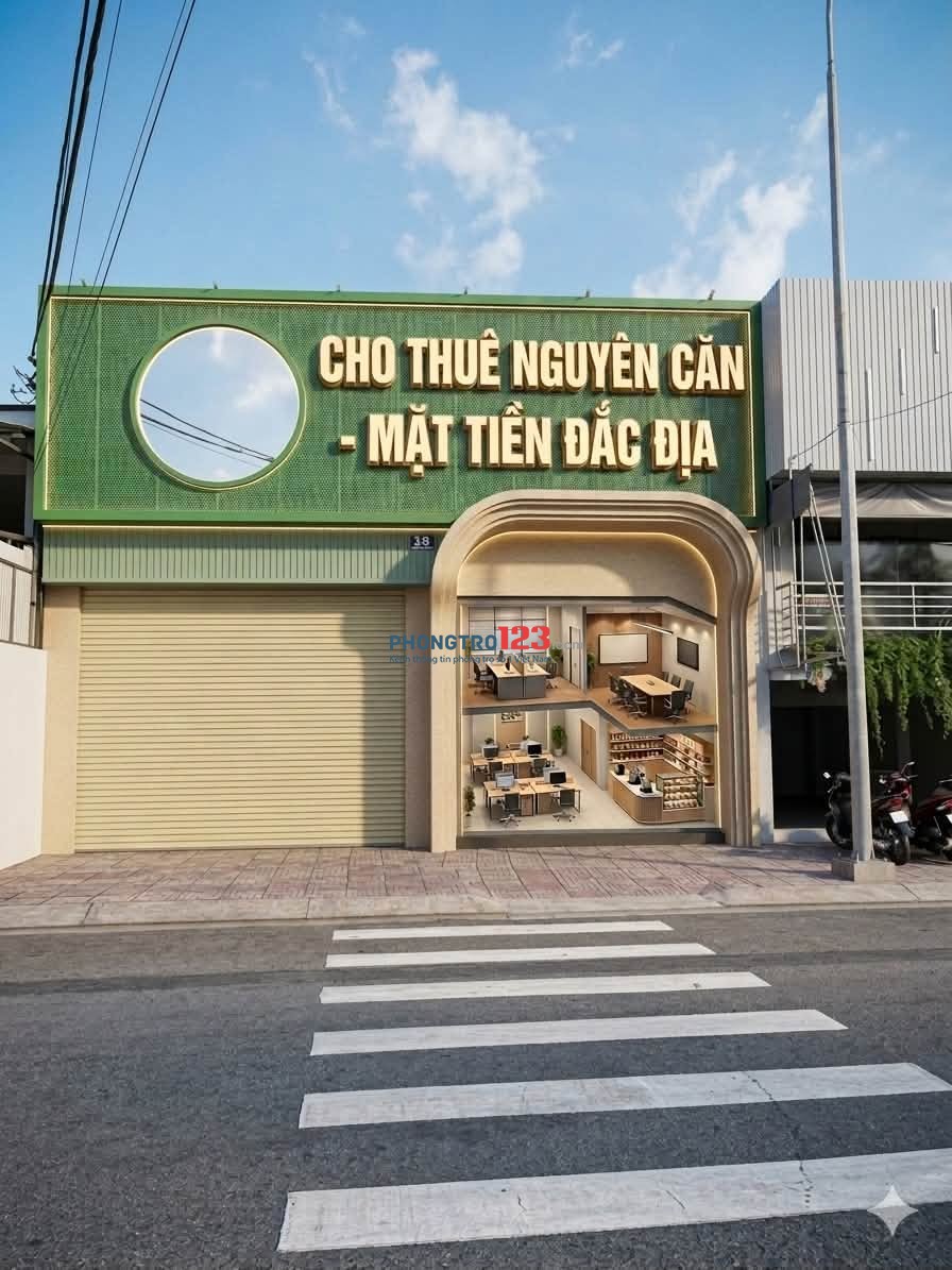 CHỢ LỚN Q6 CHO THUÊ NHÀ MẶT TIỀN 100TR/THÁNG 427M² - 9.5X45M - CẤP 4 - MT ĐƯỜNG CHỢ LỚN