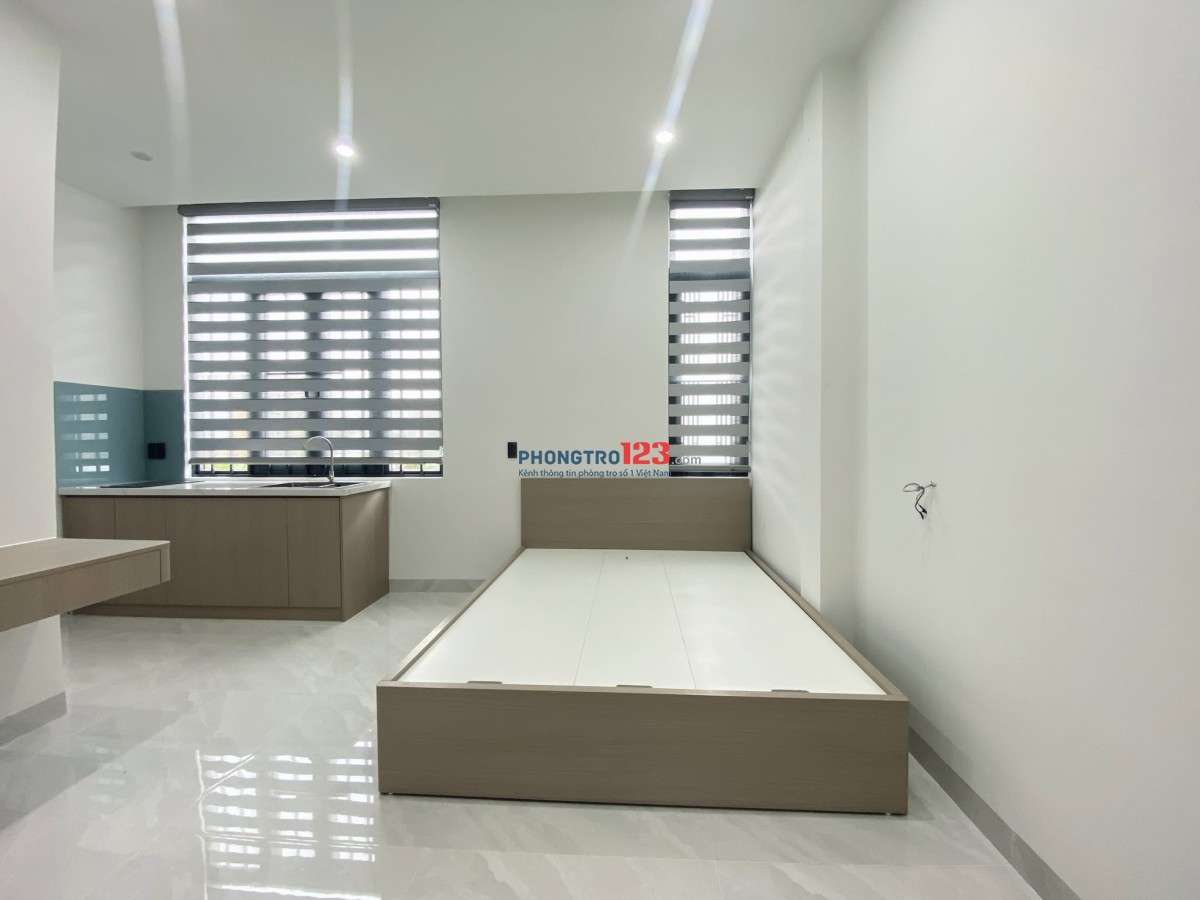 [CĂN HỘ MỚI 100%] CHO THUÊ CĂN HỘ STUDIO FULL NỘI THẤT - TRỐNG SẴN VÀO Ở NGAY
