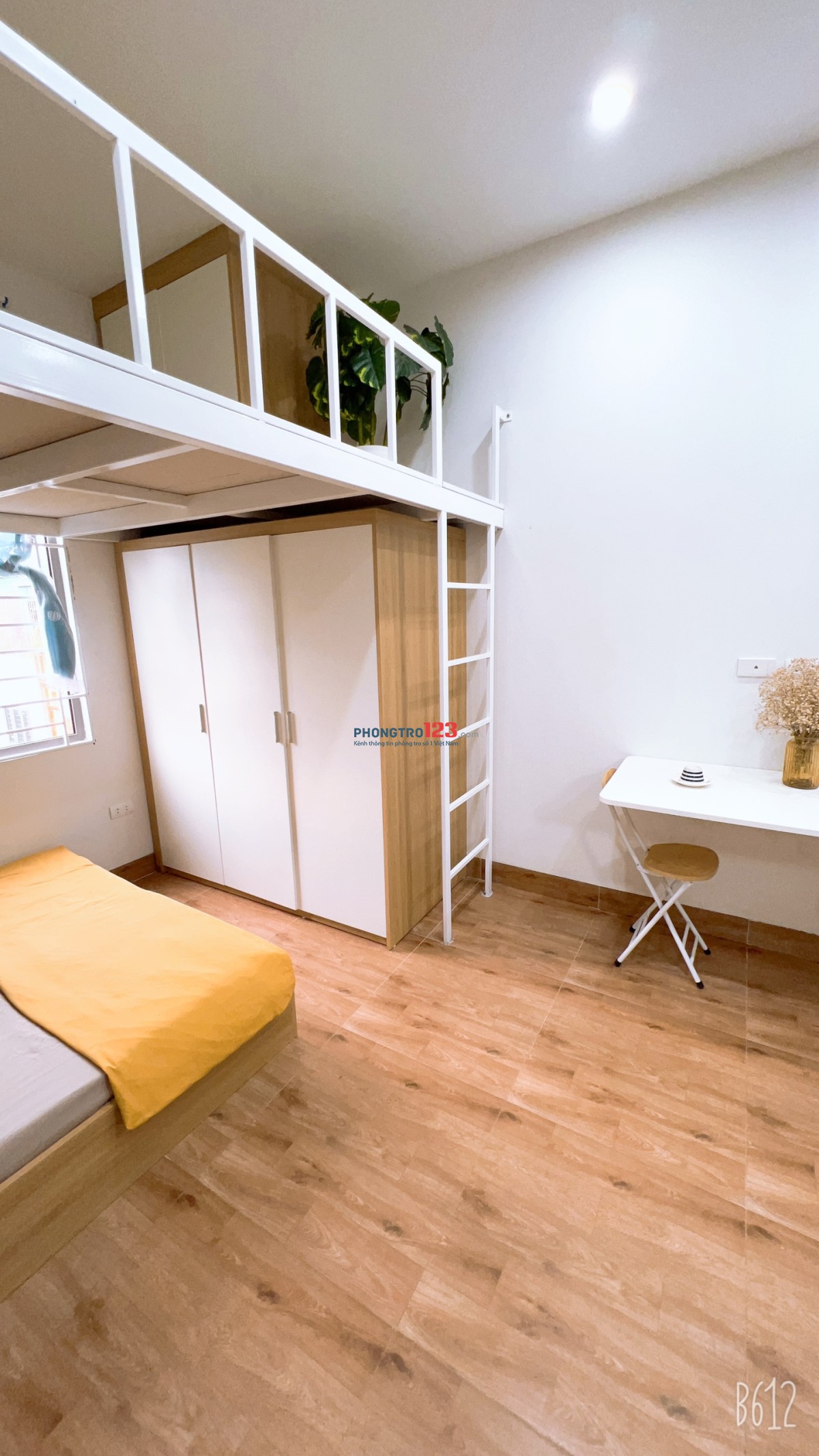 Cho thuê CCMN Full đồ, 2 cửa sổ, 2 ngủ ngõ 21 Lê Văn Lương