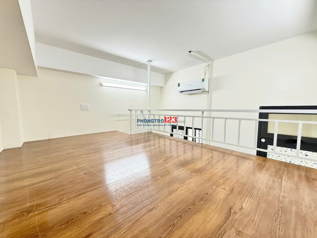 PHÒNG DUPLEX GÁC CAO CÓ CỬA SỔ THOÁNG MÁT FULL TIỆN NGHI TẠI THÉP MỚI – GẦN SÂN BAY TÂN SƠN NHẤT