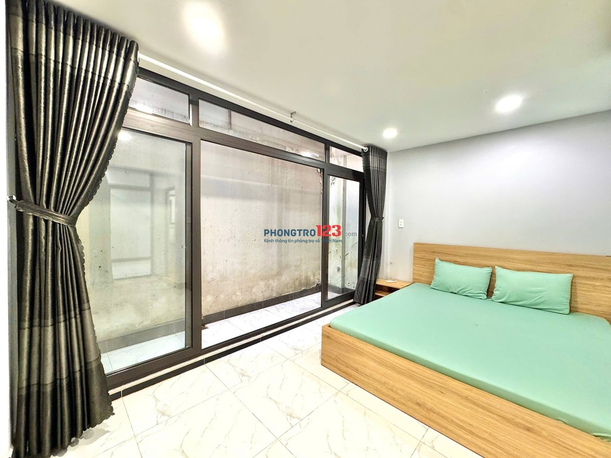 PHÒNG STUDIO THOÁNG TÁCH BẾP FULL NỘI THẤT TẠI PHAN XÍCH LONG GẦN CÔNG VIÊN HOÀNG VĂN THỤ PHÚ NHUẬN