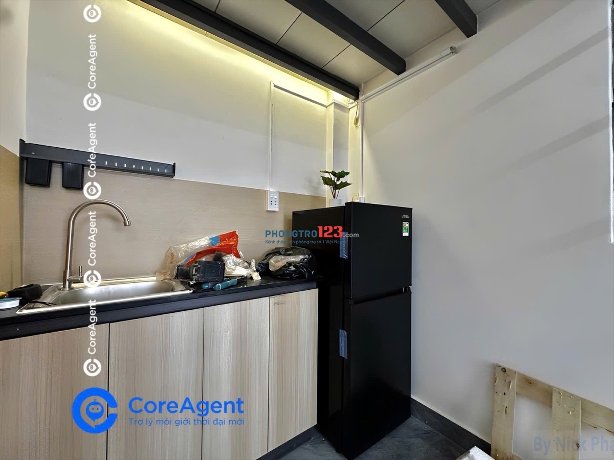CHO THUÊ DUPLEX- FULL NỘI THẤT- ở tối đa 4 người, sau lưng GIGA MALL
