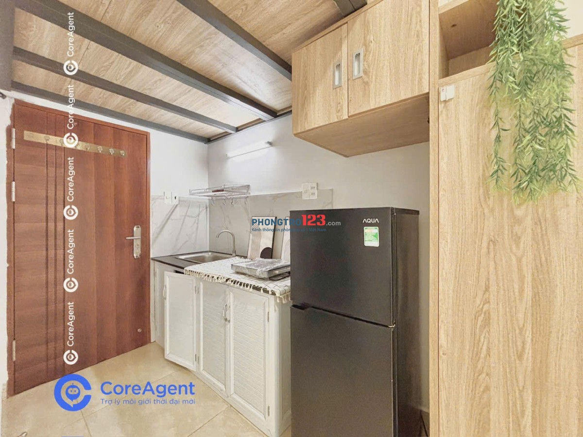 ️Phòng Gác Rộng Ban Công 42m2 Ung Văn Khiêm Bình Thạnh Gần Ngoại Thương, GTVT, Hutech, Quận 1