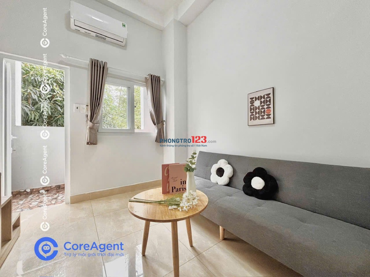 ️Phòng Gác Rộng Ban Công 42m2 Ung Văn Khiêm Bình Thạnh Gần Ngoại Thương, GTVT, Hutech, Quận 1
