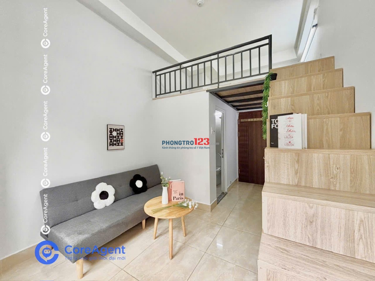 ️Phòng Gác Rộng Ban Công 42m2 Ung Văn Khiêm Bình Thạnh Gần Ngoại Thương, GTVT, Hutech, Quận 1