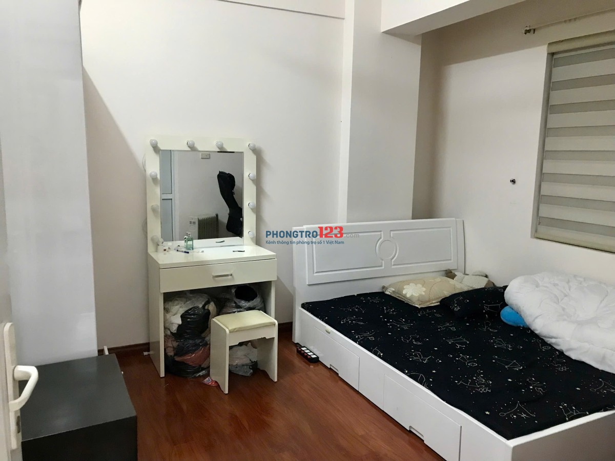 Cho thuê căn hộ chung cư 3N1K 2WC 86m2 đủ đồ
