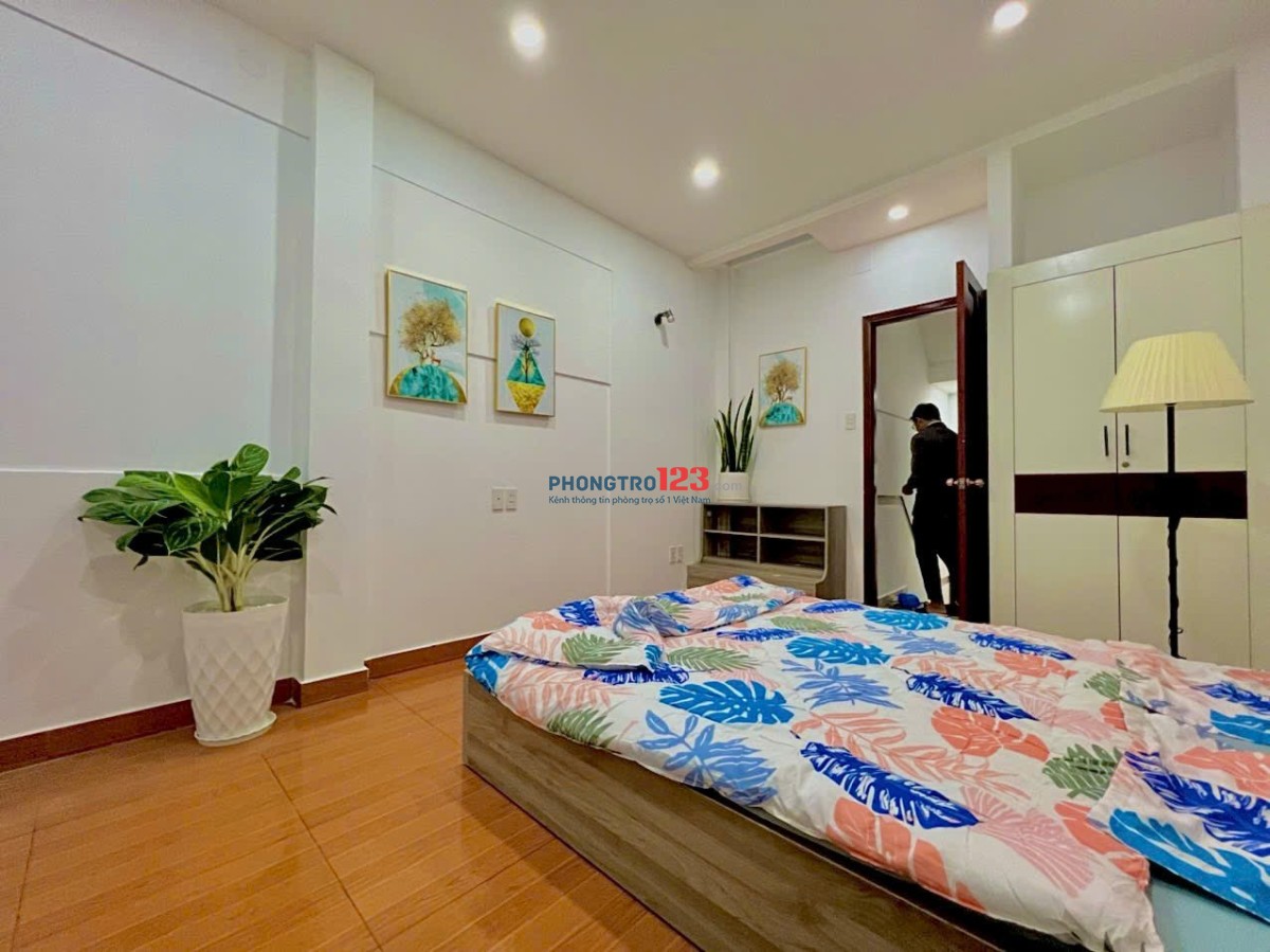 Cho Thuê Phòng Full Nội Thất, Nơ Trang Long Gần Chợ Bà Chiểu