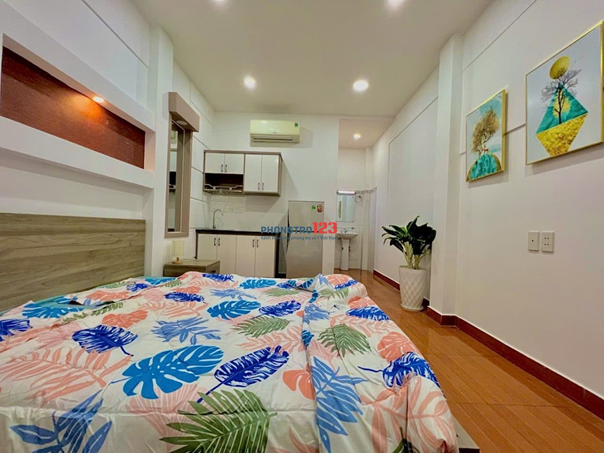 Cho Thuê Phòng Full Nội Thất, Nơ Trang Long Gần Chợ Bà Chiểu