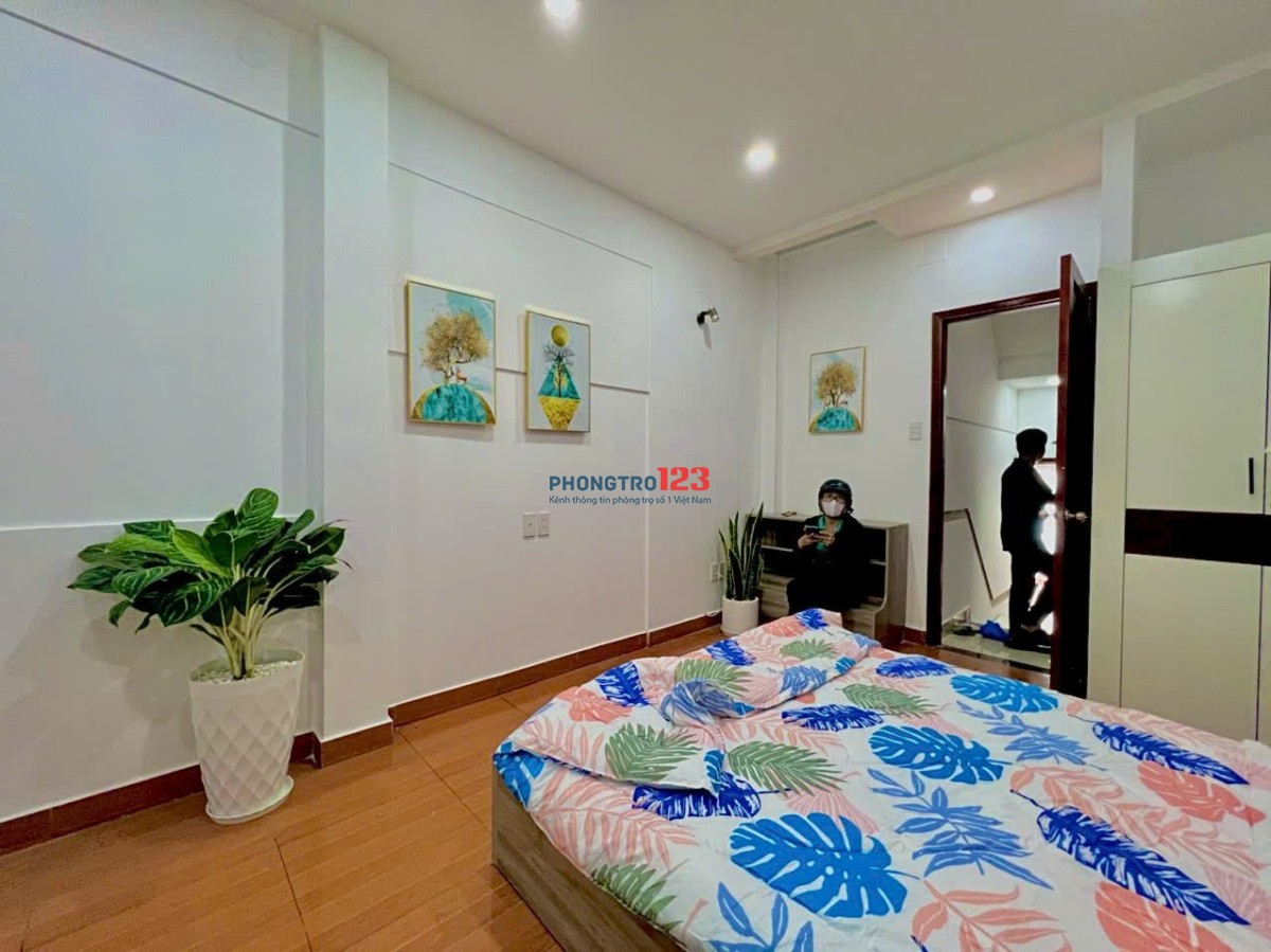 Cho Thuê Phòng Full Nội Thất, Nơ Trang Long Gần Chợ Bà Chiểu
